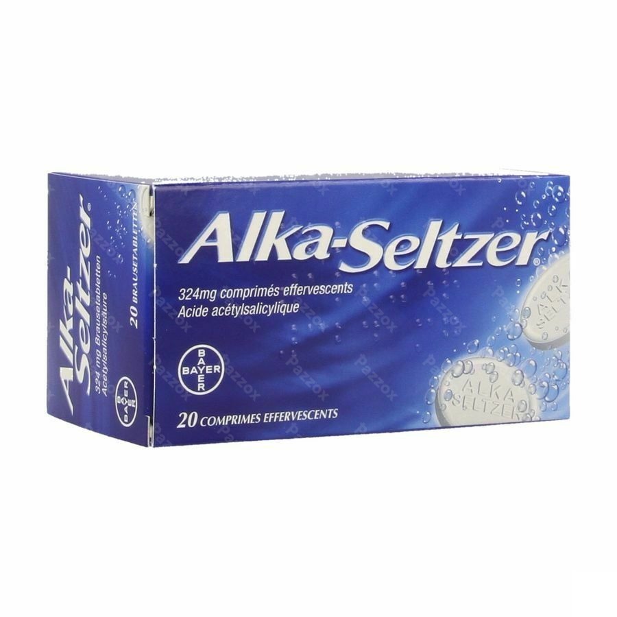 Alka Seltzer 324mg Comp. Eff 20