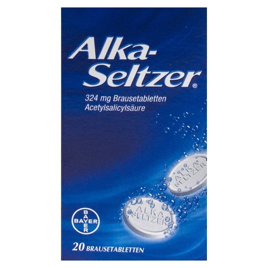 Alka Seltzer 324mg Comp. Eff 20
