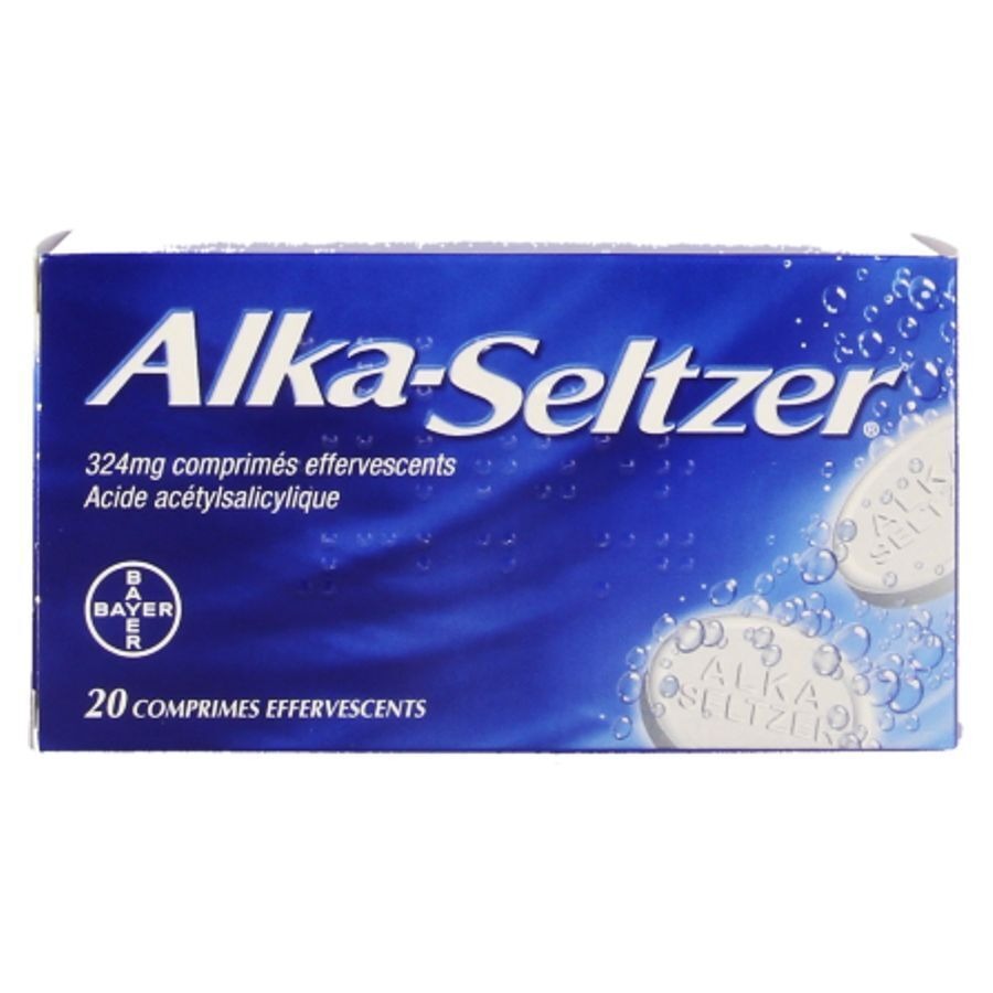 Alka Seltzer 324mg Comp. Eff 20