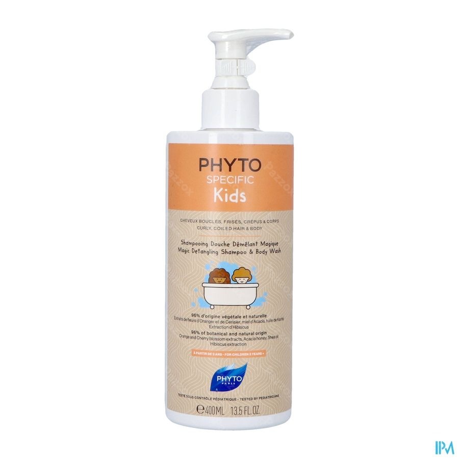 Phytospecific Kids Sh Demelant Fl Pompe 400ml