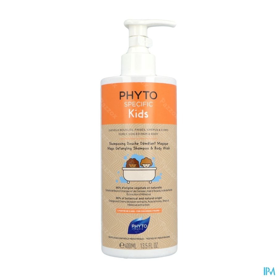 Phytospecific Kids Sh Demelant Fl Pompe 400ml