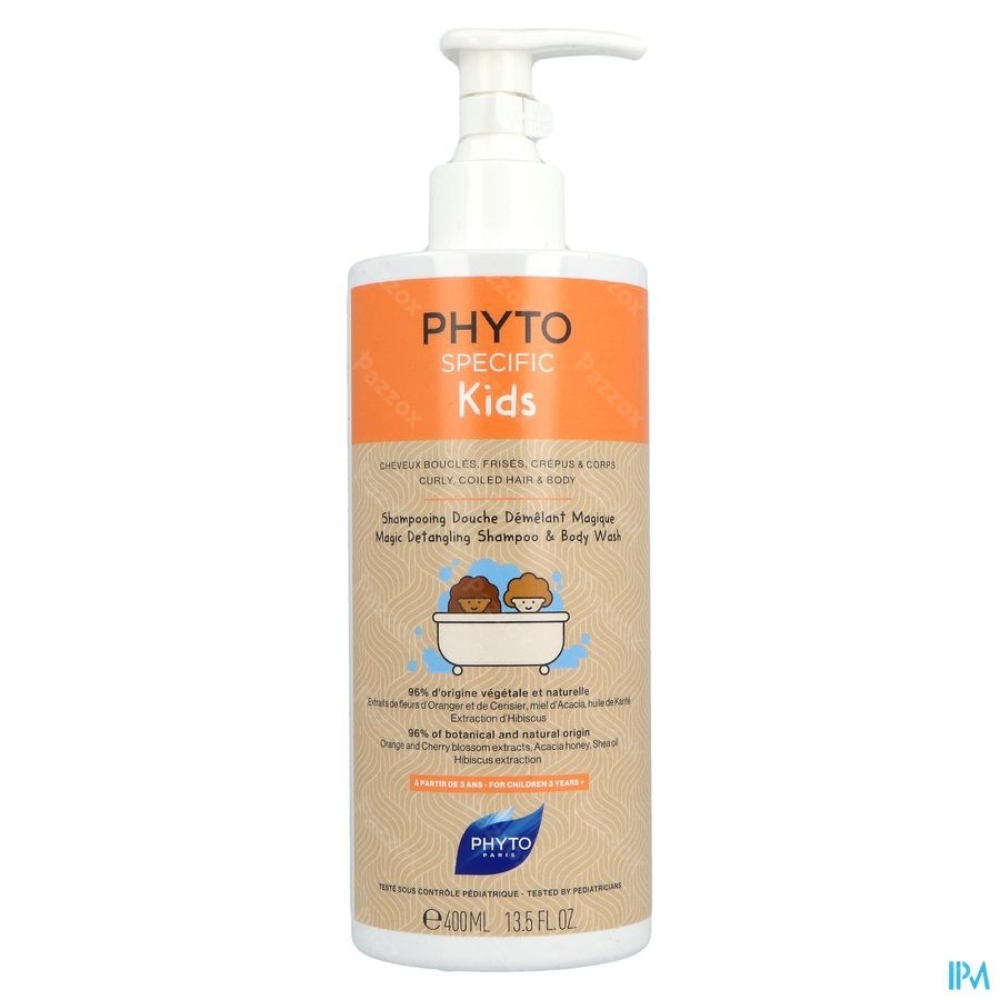 Phytospecific Kids Sh Demelant Fl Pompe 400ml