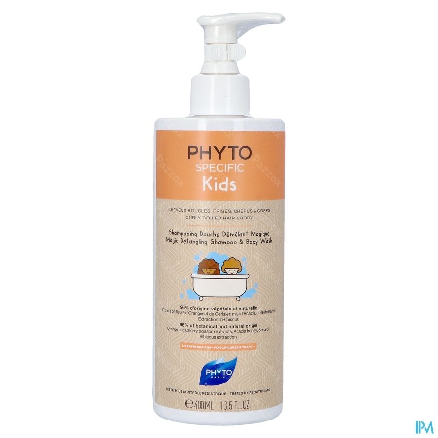 Phytospecific Kids Sh Demelant Fl Pompe 400ml