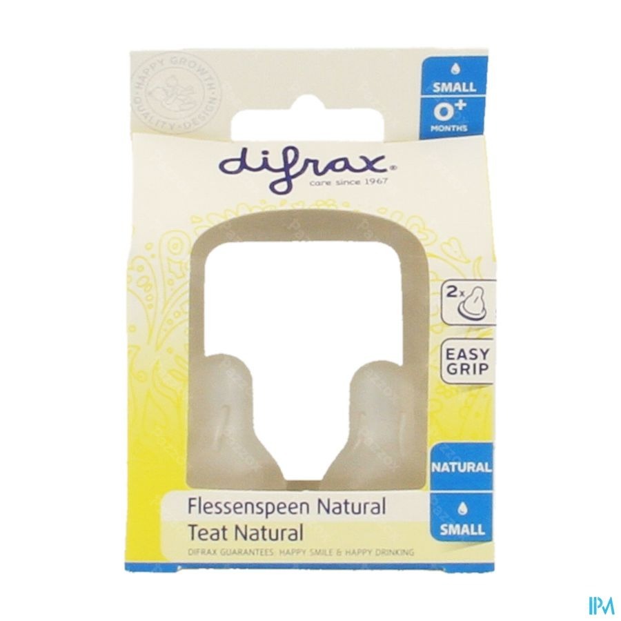 Difrax Tetine Natural Small 671 - Pazzox, pharmacie en ligne