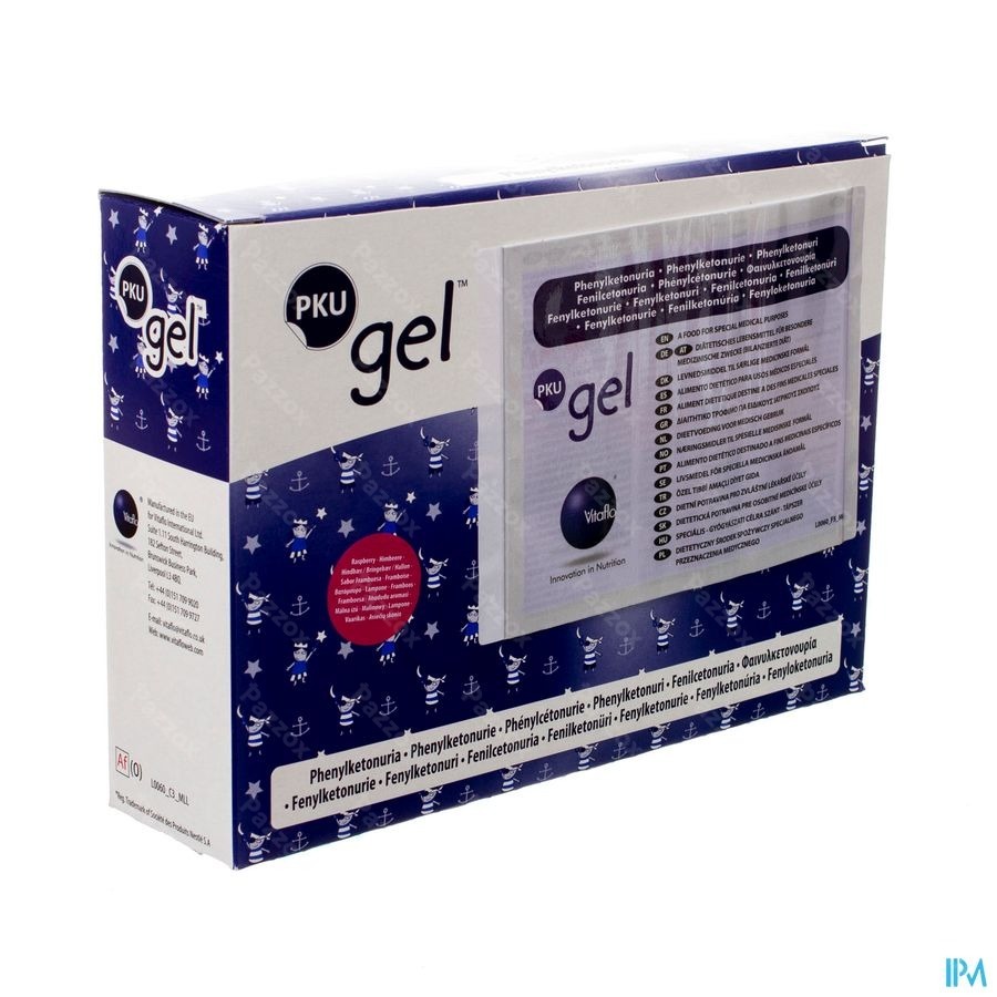 Pku Gel Framboise 30 X 24g
