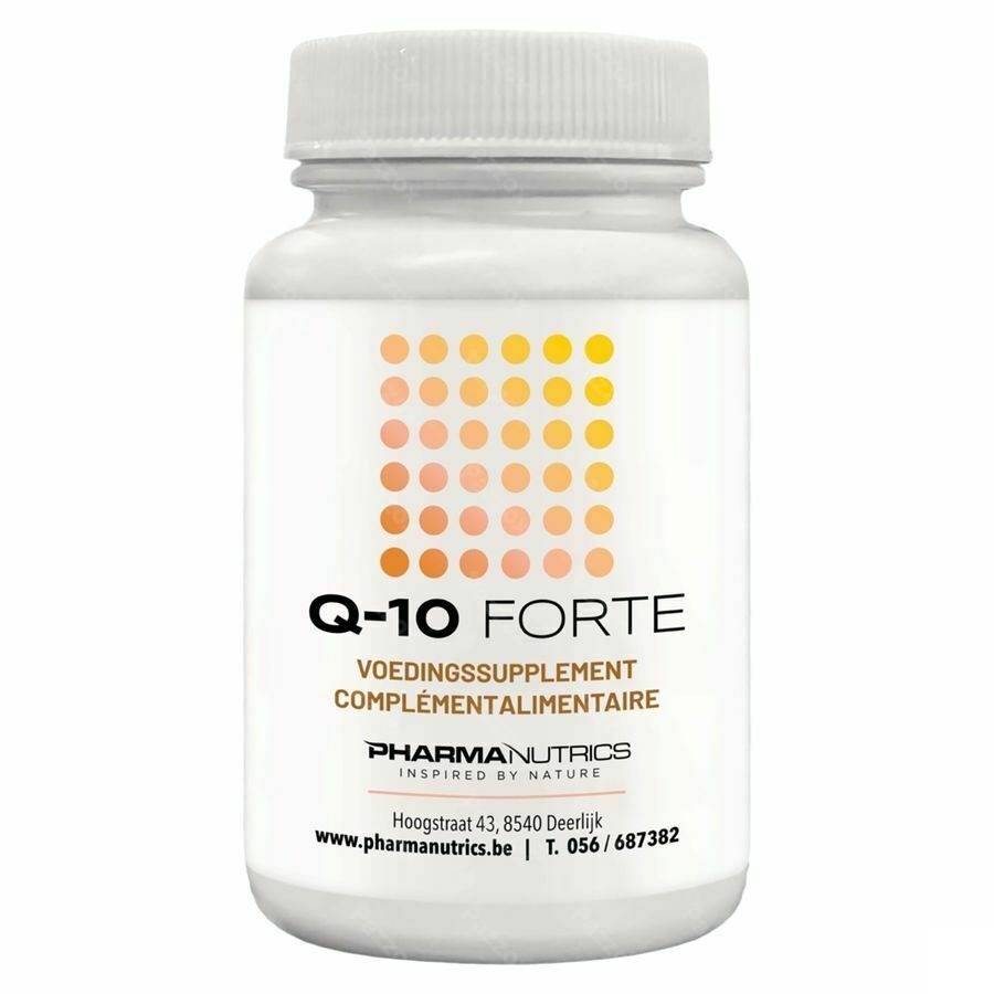 Q10 Forte Caps 30x100mg Pharmanutrics