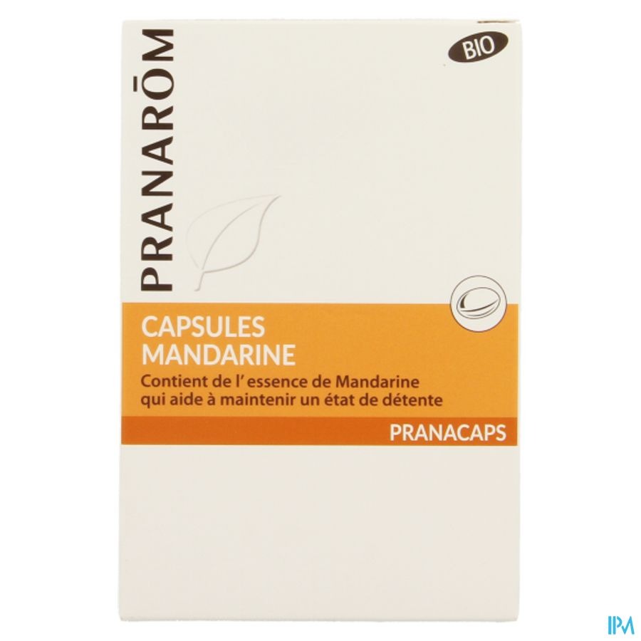 Mandarine Bio Blister Caps 2x15 Pranarom