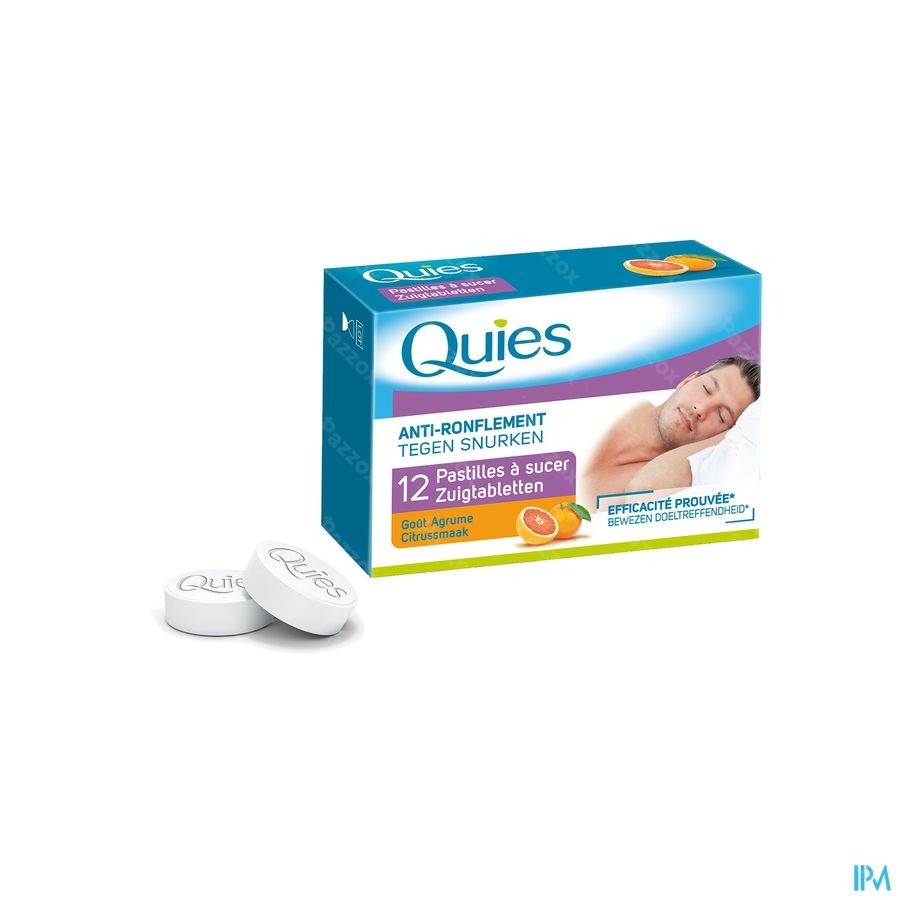Quies A/ronflement Agrume Nf Past A Sucer 12