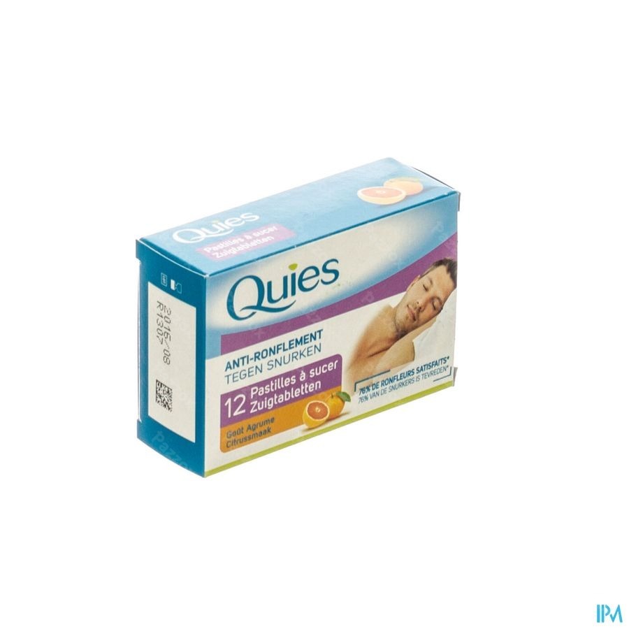 Quies A/ronflement Agrume Nf Past A Sucer 12