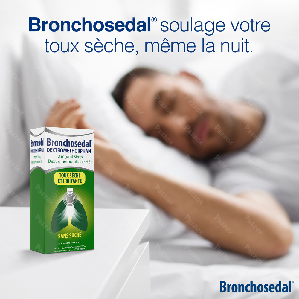 Bronchosedal Dextromethorphan 2mg/ml Sirop 200 ml 