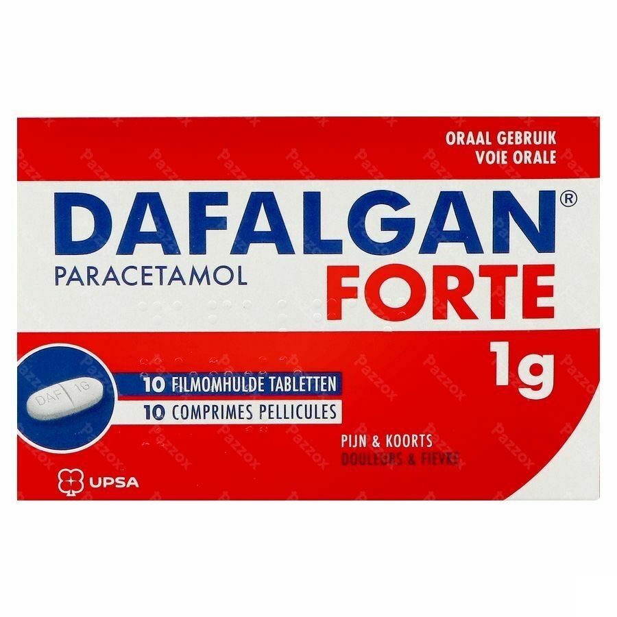 Dafalgan Forte 1g 10 Comprimés