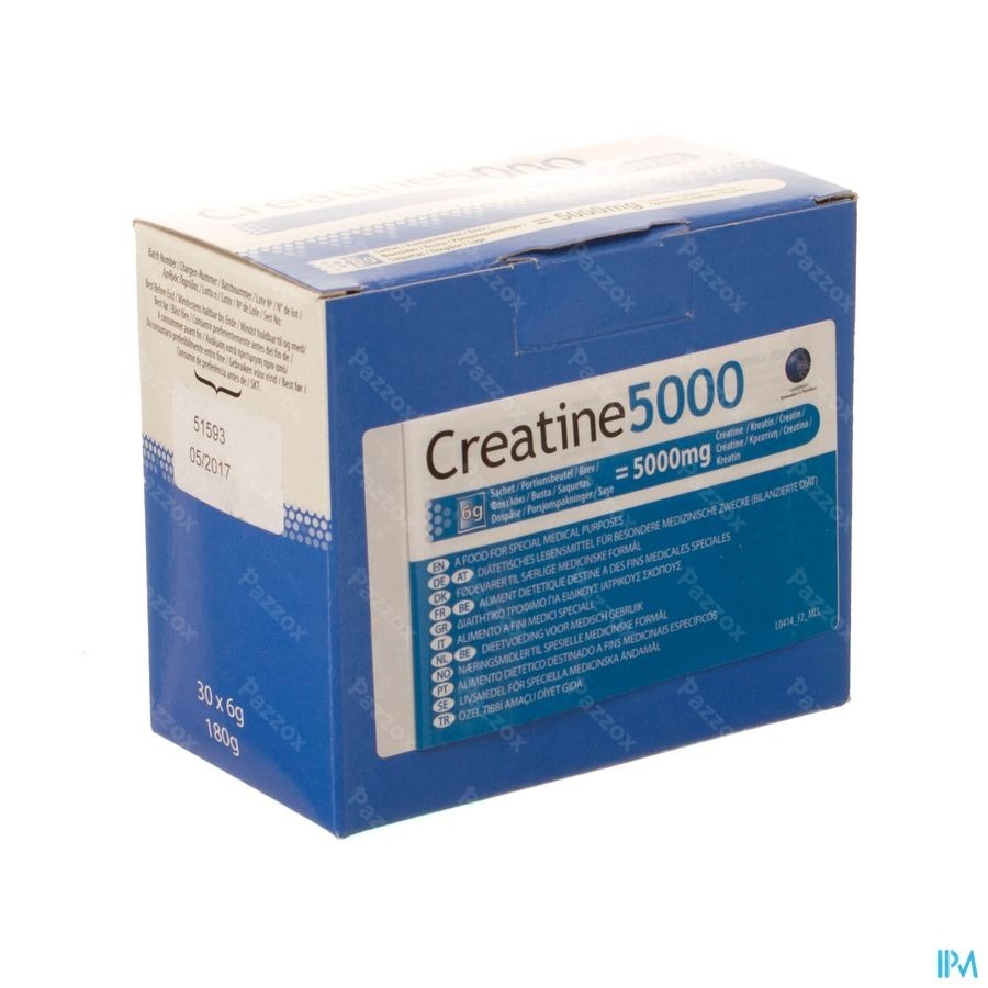 Creatine 5000 Pdr Sachet 30x4g