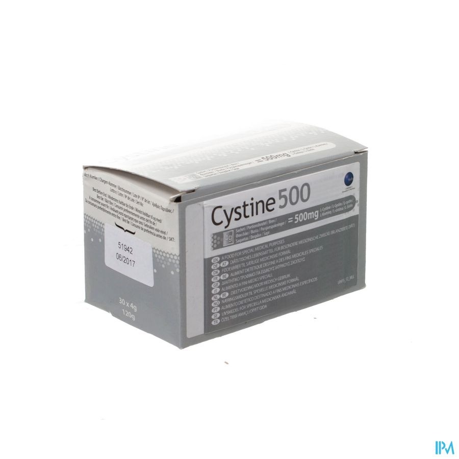 Cystine 500 Pdr Sachet 30x4g