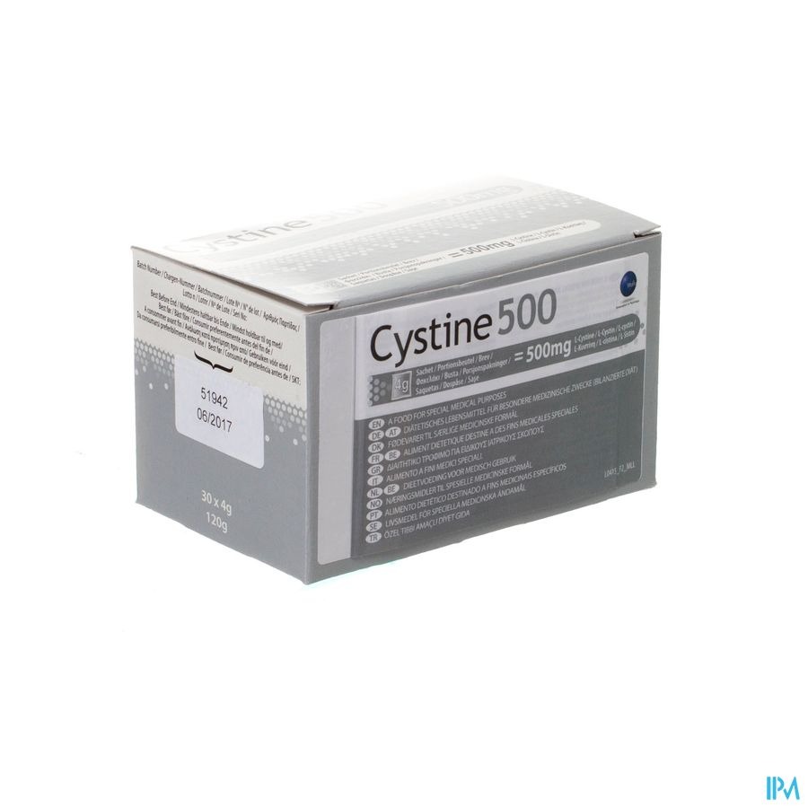 Cystine 500 Pdr Sachet 30x4g