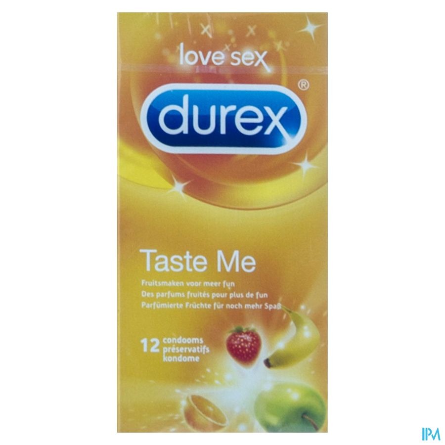 Durex Taste Me Preservatifs 12