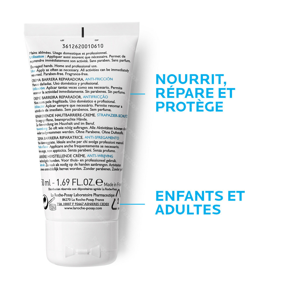 La Roche-Posay Cicaplast Crème Mains Barrière 50ml