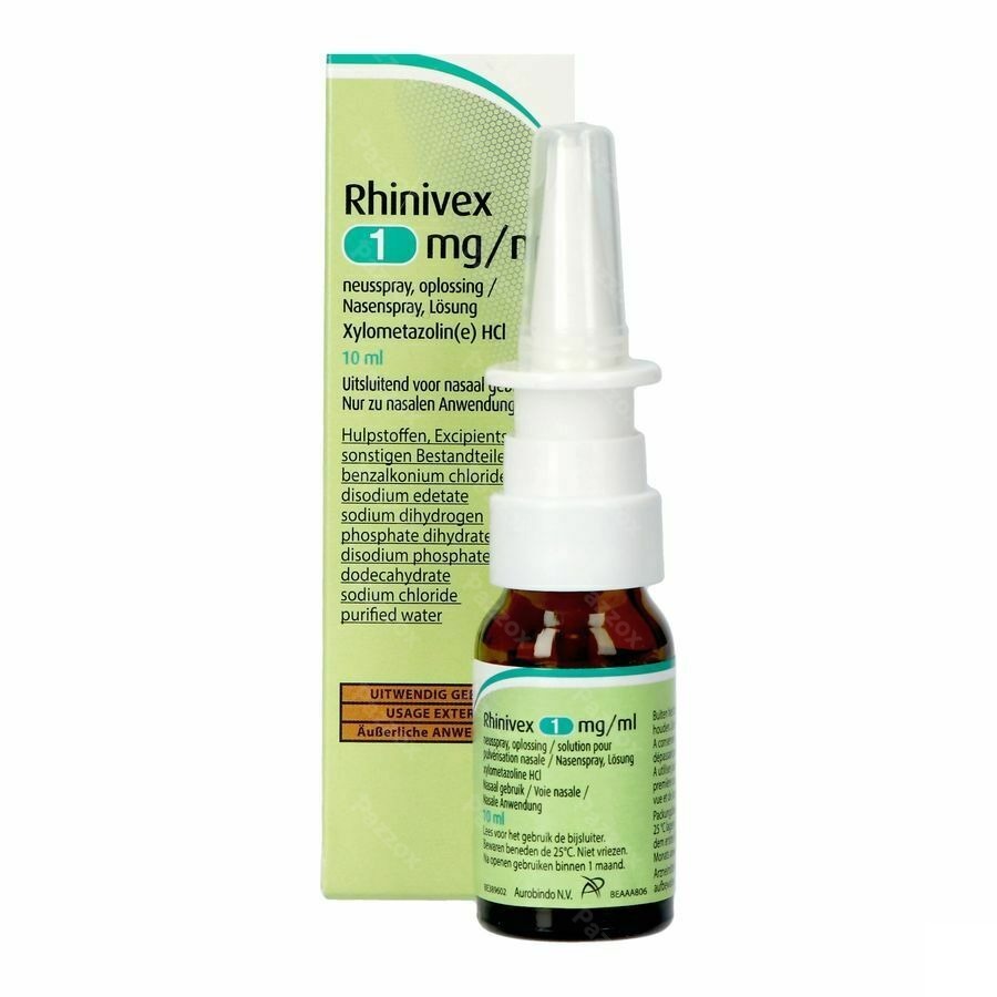 Rhinivex 1mg/ml Spray Nasal Sol 10ml