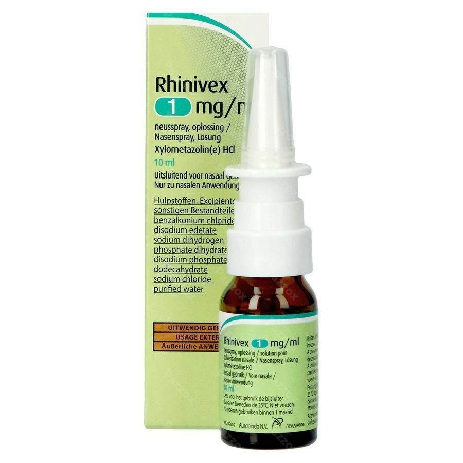 Rhinivex 1mg/ml Spray Nasal Sol 10ml