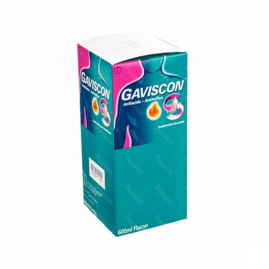Gaviscon Antiacide-antireflux Susp Buvable 600ml