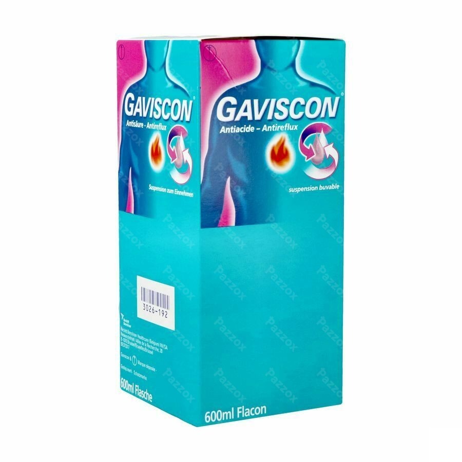 Gaviscon Antiacide-antireflux Susp Buvable 600ml