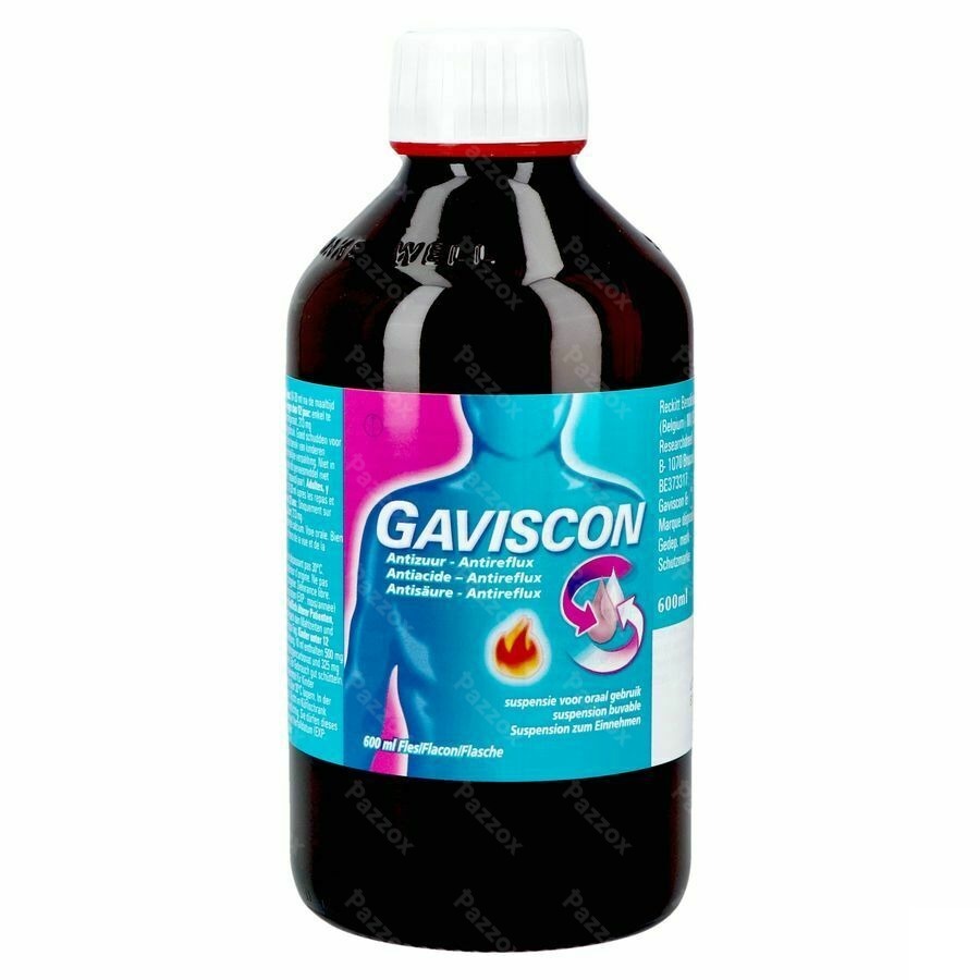 Gaviscon Antiacide-antireflux Susp Buvable 600ml