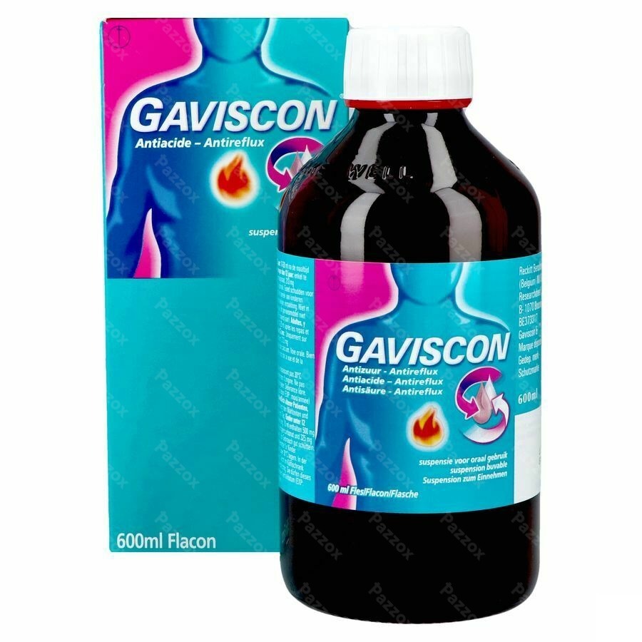 Gaviscon Antiacide-antireflux Susp Buvable 600ml