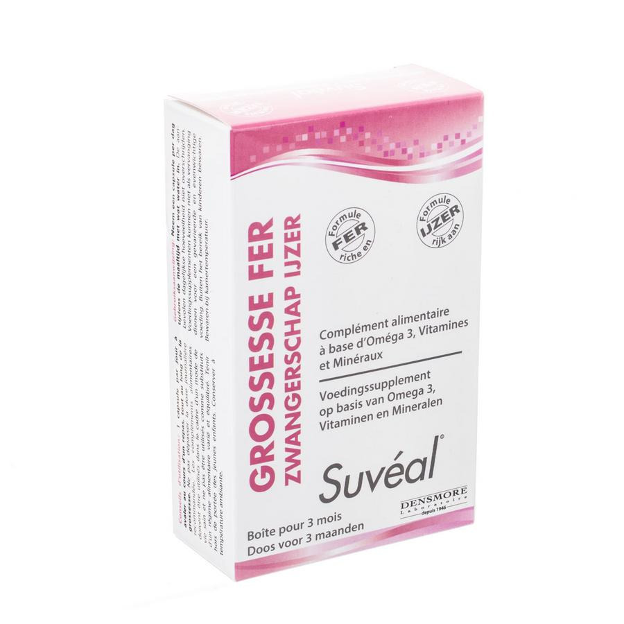 Suveal Grossesse Fer Caps 90