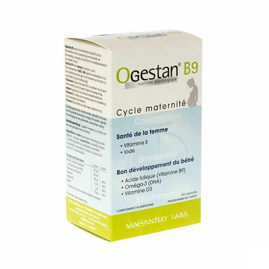 Ogestan Cycle Maternite Caps 90