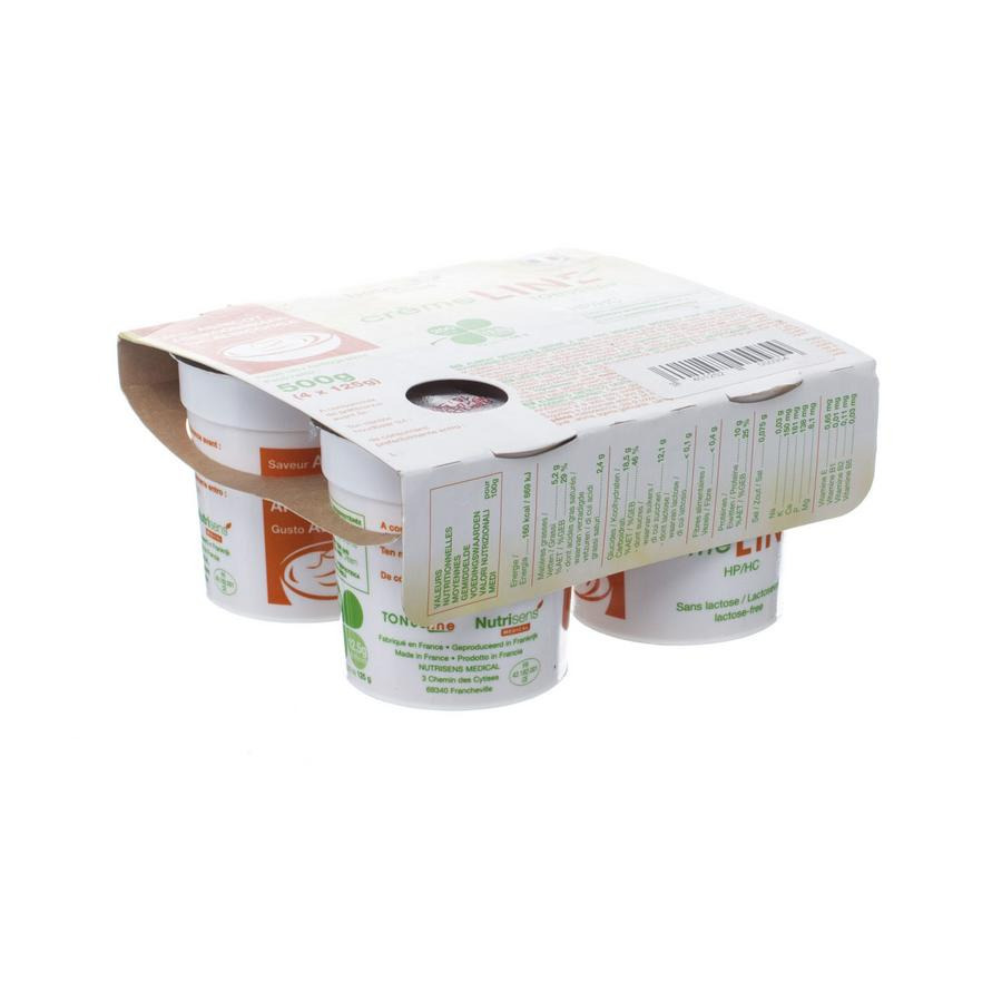 Cremeline+ Abricot S/lactose 4x125g