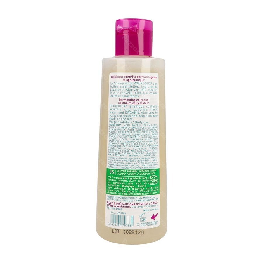 Puressentiel Anti-poux Poudoux Shampoo Bio 200ml