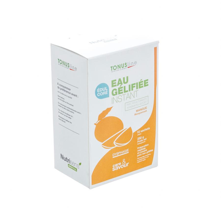 Eau Gelifiee Instant Edulcore Mangue 10x25g