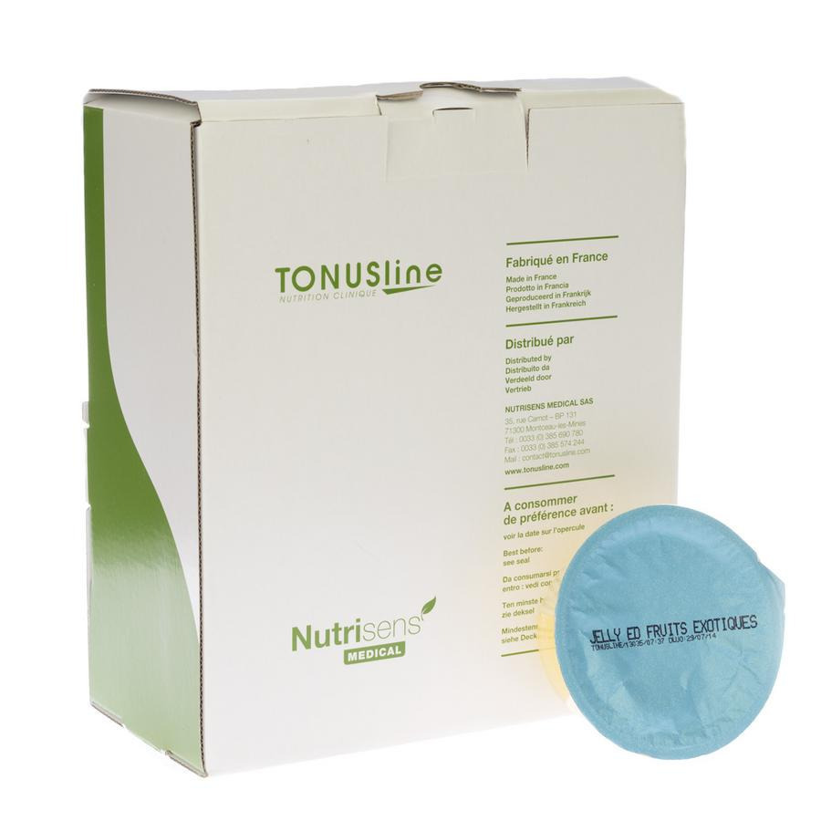 Jelly Gel Edulcore Fruits Exotiques 12x125ml