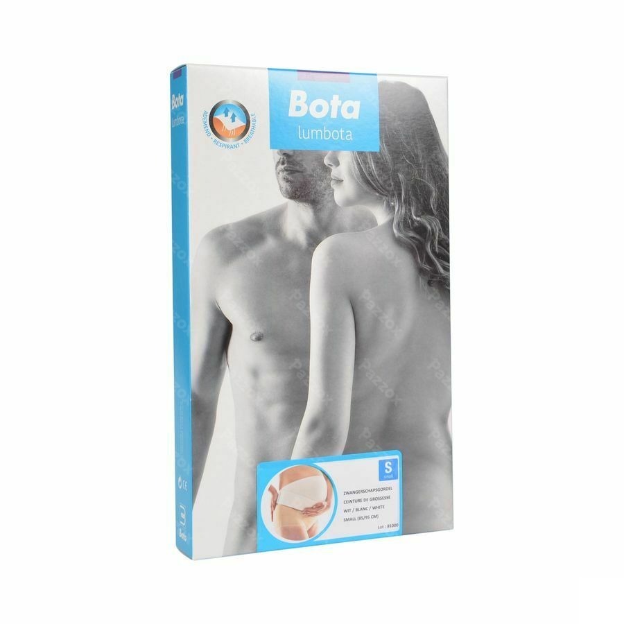 Bota Lumbota Ceinture Grossesse Blanc S