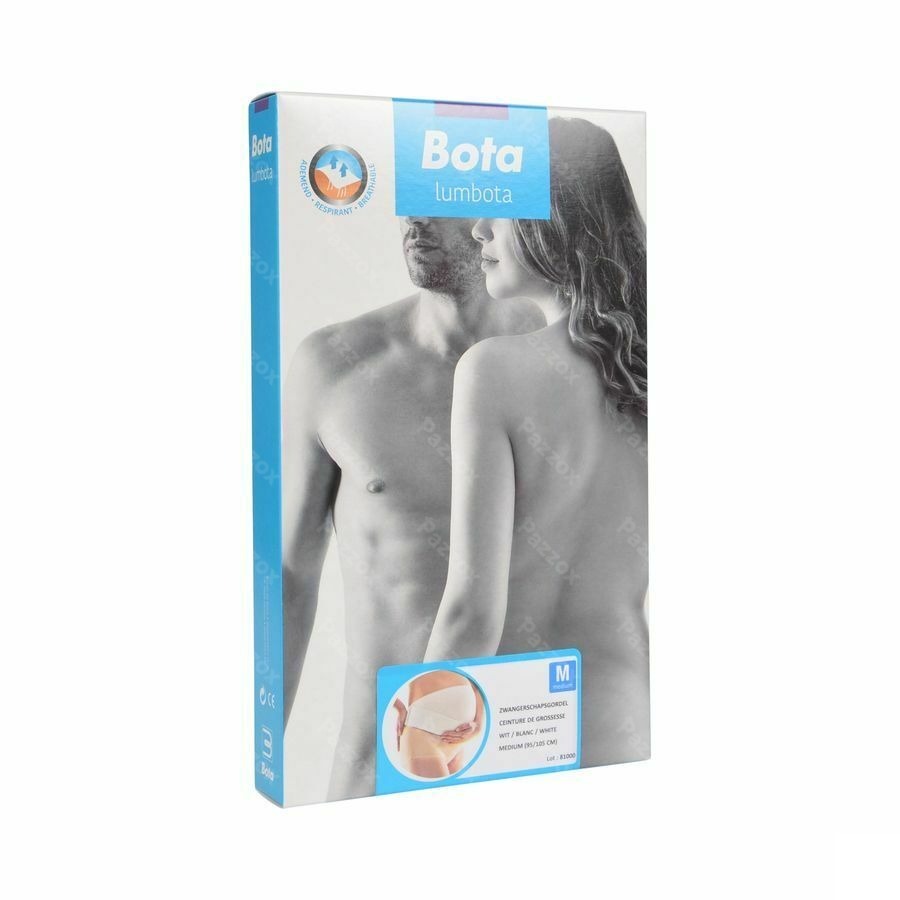Bota Lumbota Ceinture Grossesse Blanc M