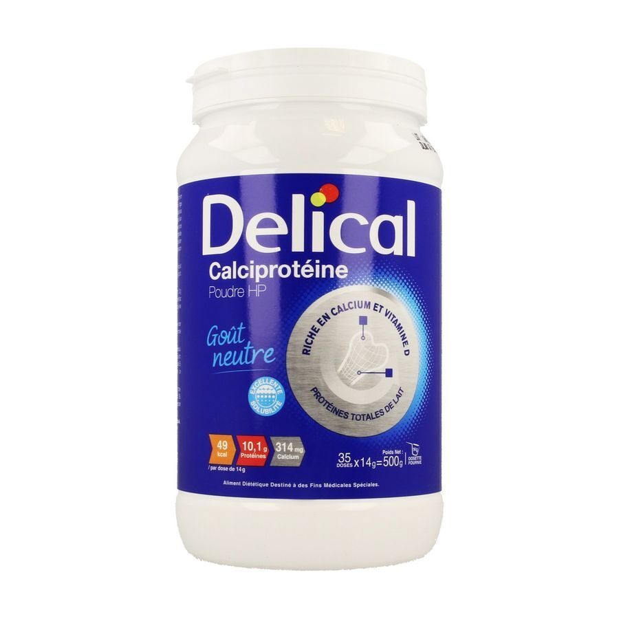 Delical Calciproteine Pdr 500g