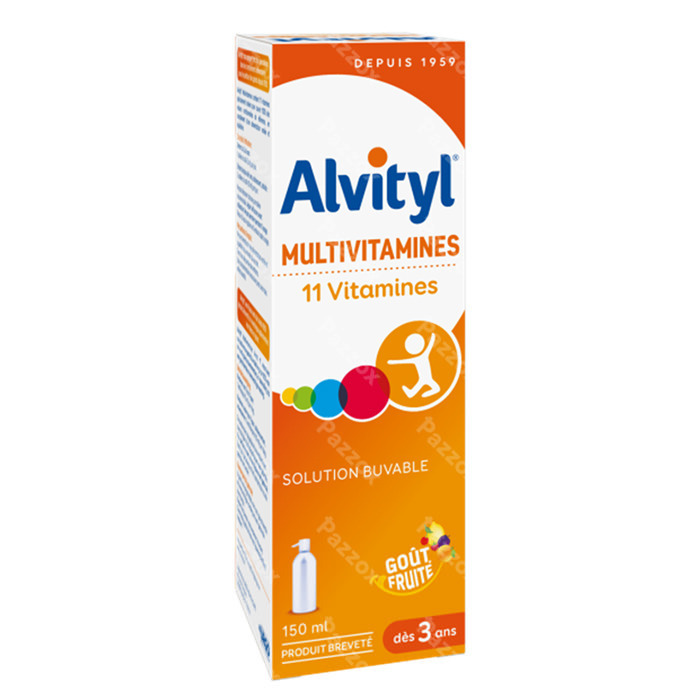 Alvityl Multivitamines Sol Buv. Fl 150ml