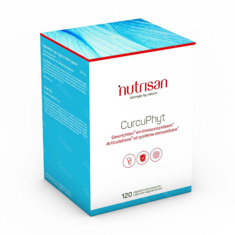 Nutrisan Curcuphyt 120 Capsules Végétariennes 