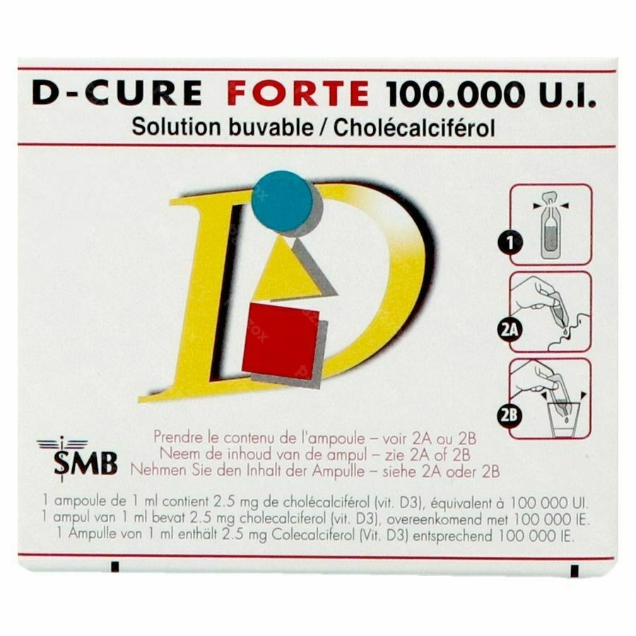 D-Cure Forte 100.000 Ui Amp 3
