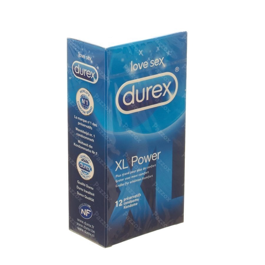 Durex Xl Power Preservatifs 12