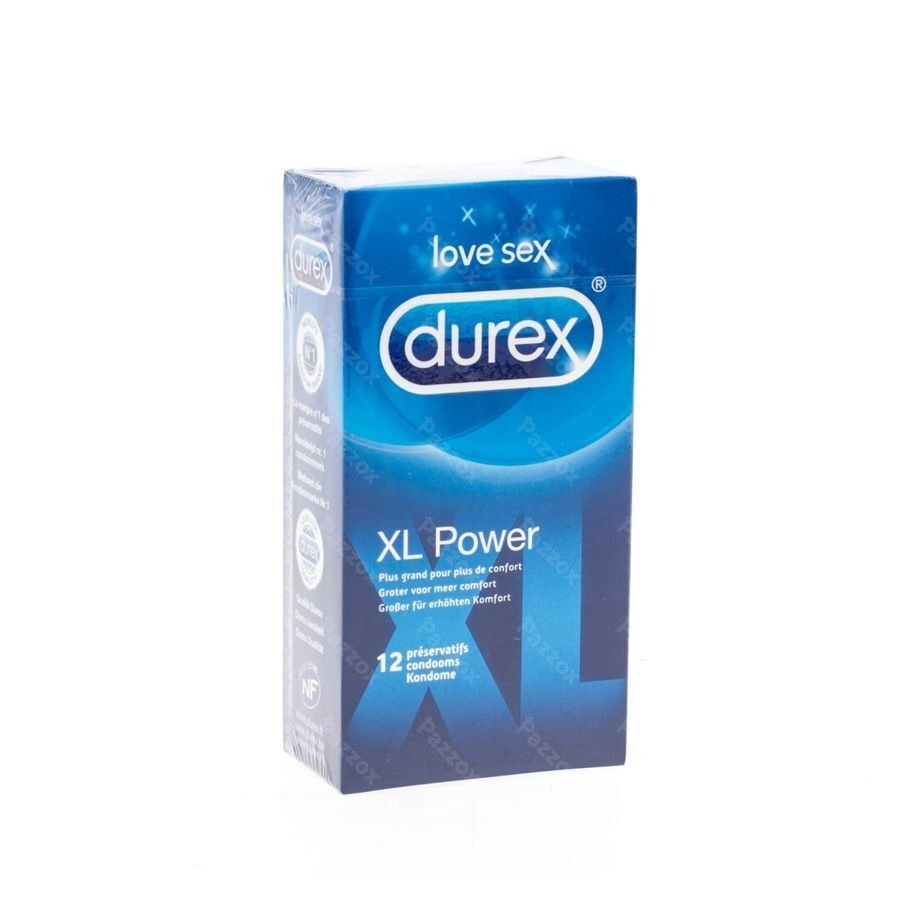 Durex Xl Power Preservatifs 12