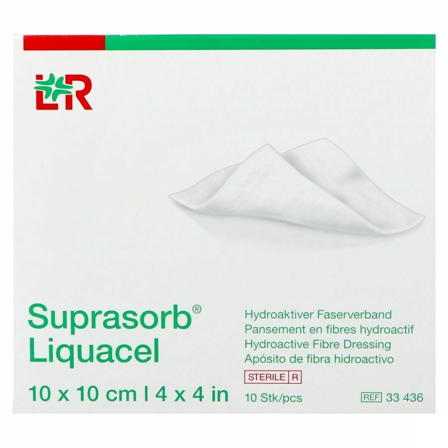 Suprasorb Liquacel Pansem. 10x10cm 10 33436-180021