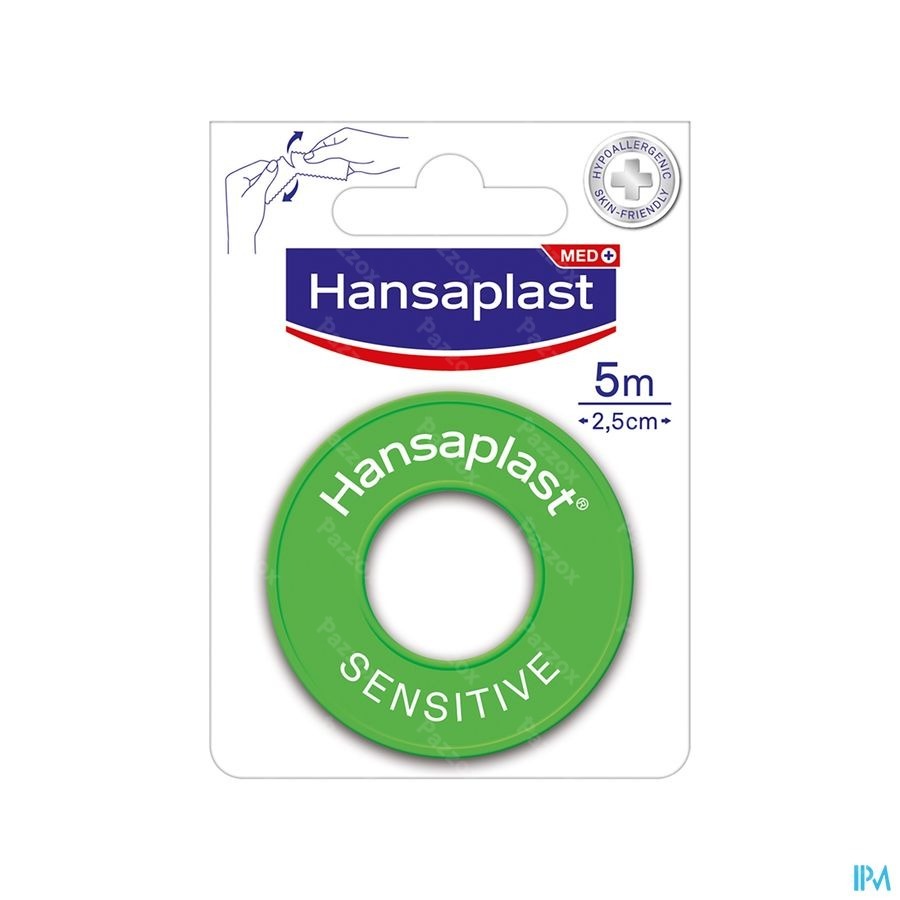 Hansaplast Fixation Tape Sensitive 5mx2,50cm