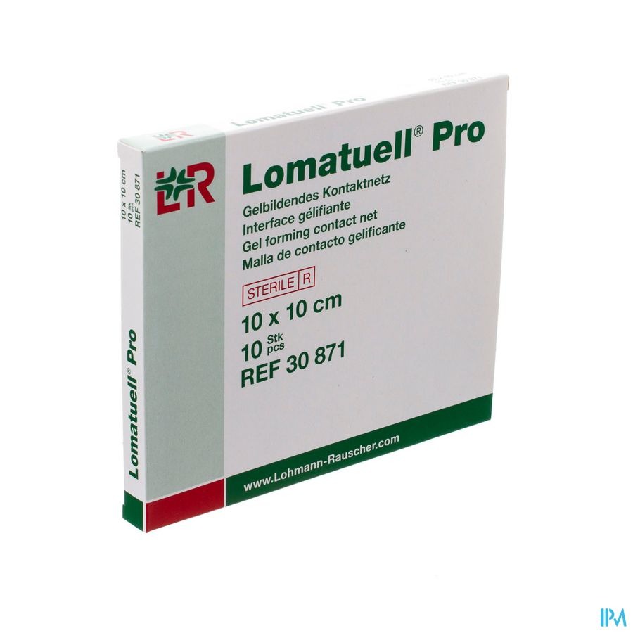 Lomatuell Pro Compresse Ster 10x10cm 10 30871