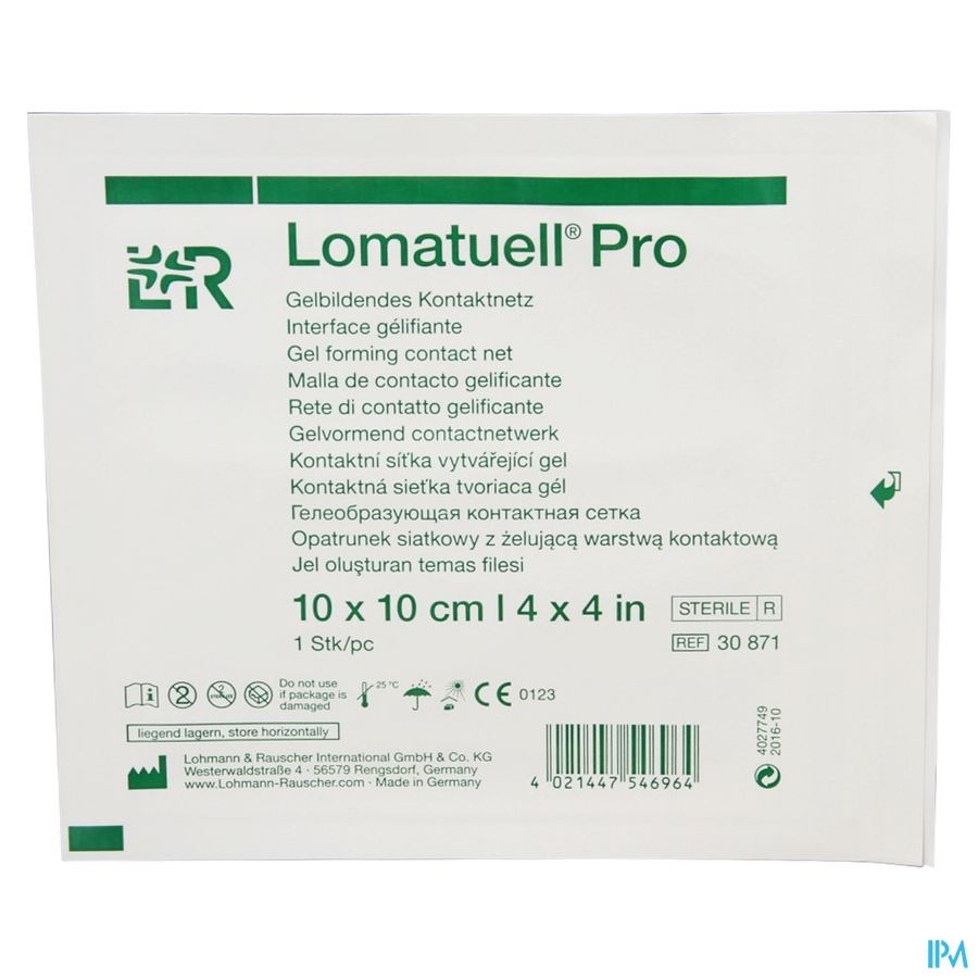 Lomatuell Pro Compresse Ster 10x10cm 10 30871