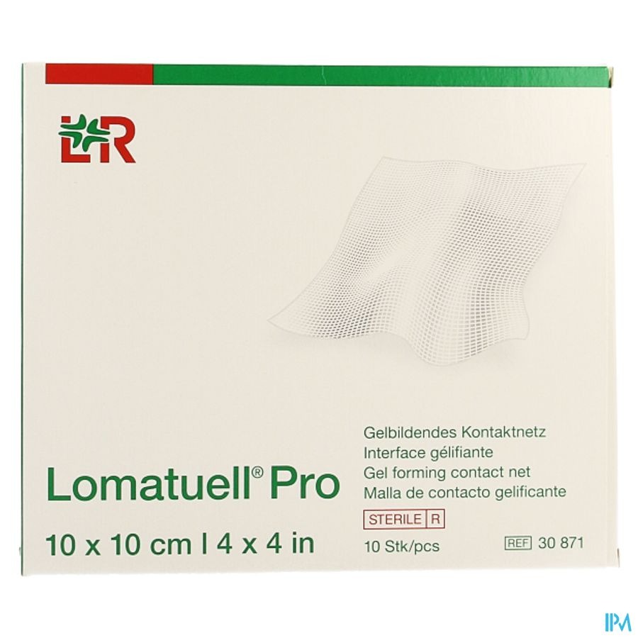 Lomatuell Pro Compresse Ster 10x10cm 10 30871