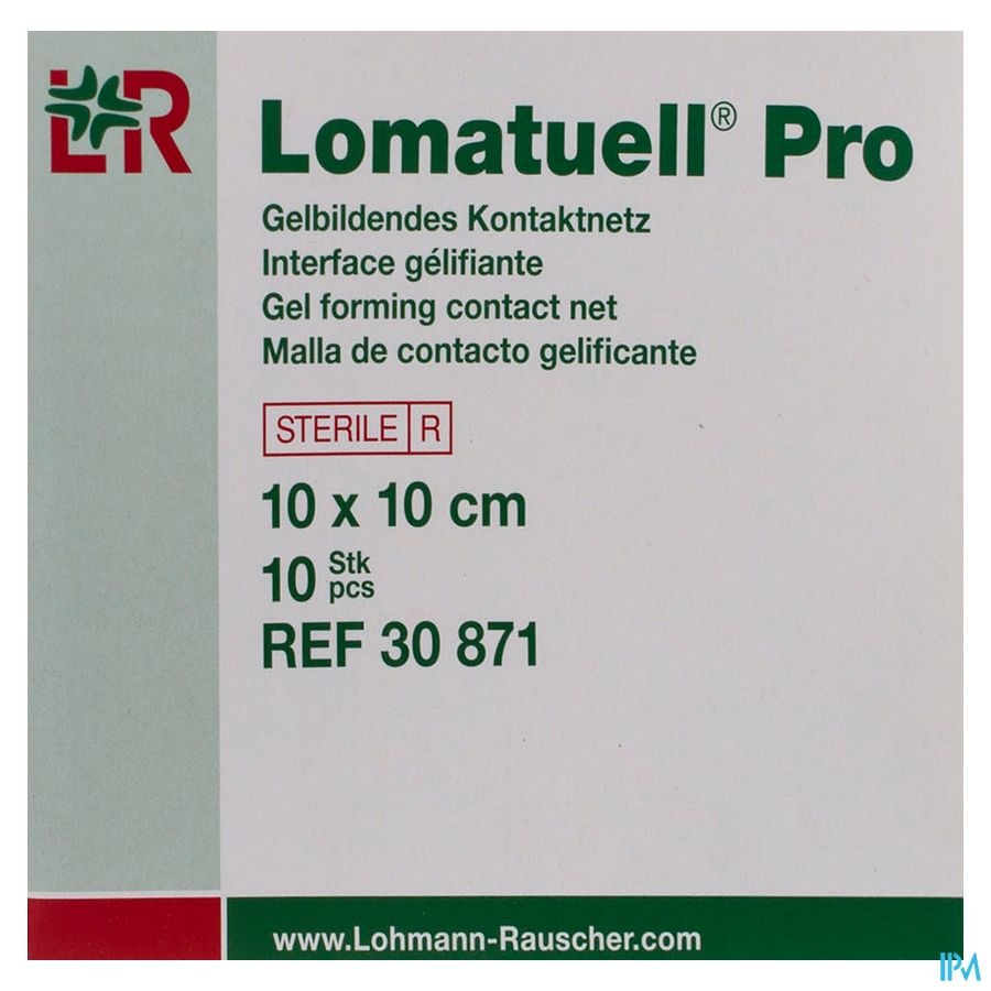 Lomatuell Pro Compresse Ster 10x10cm 10 30871