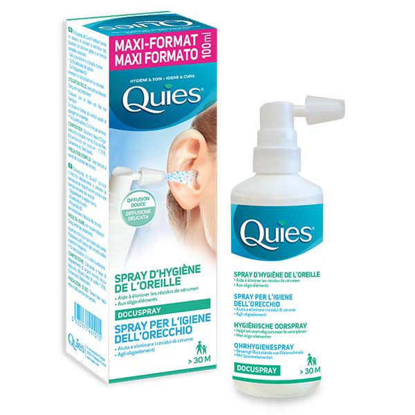 Quies Docuspray Hygiene Oreille S/gaz Spray 100ml