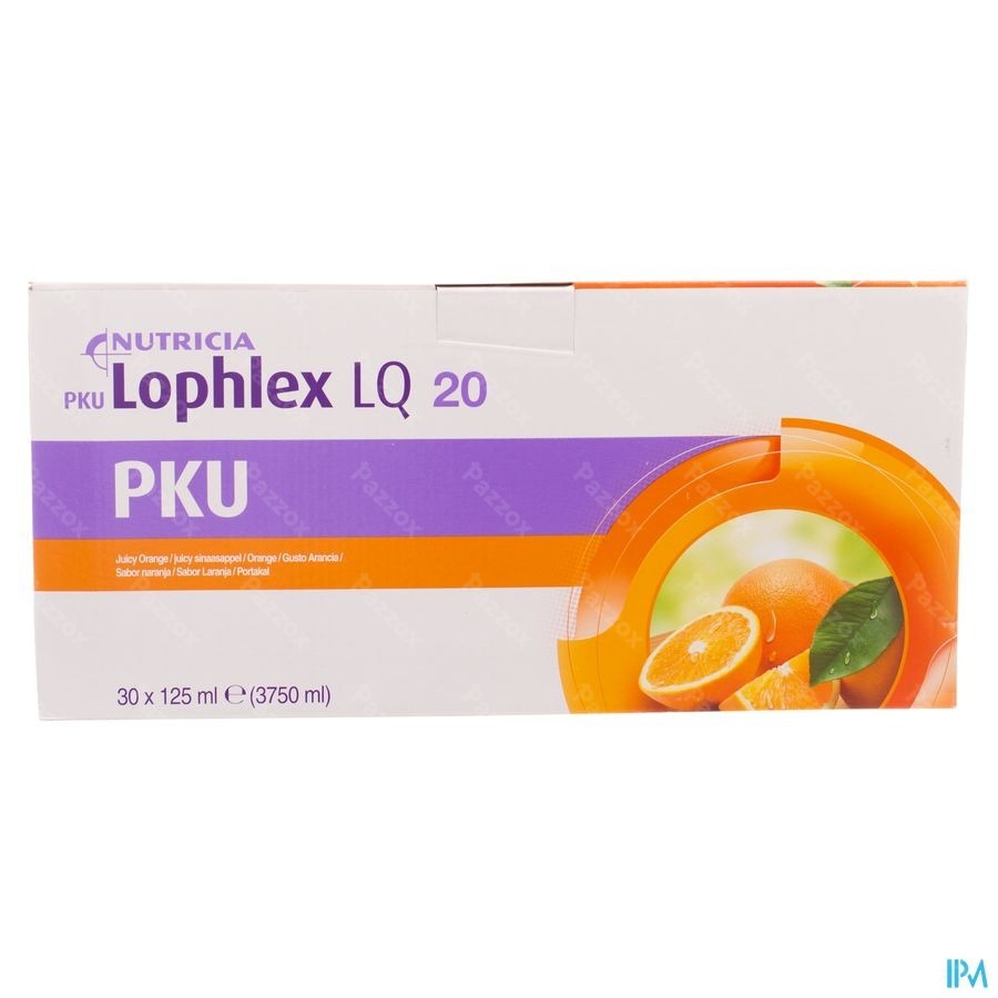 Pku Lophlex Lq 20 Juicy Orange 30x125ml