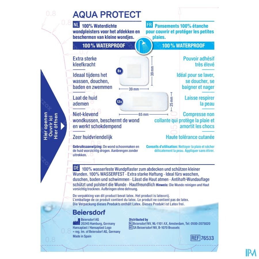 Hansaplast Aqua Protect Strips 20