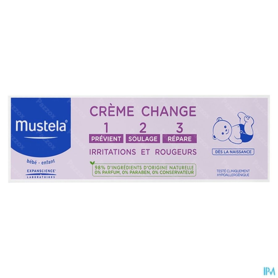 Mustela Bb Creme Change 1-2-3 50g